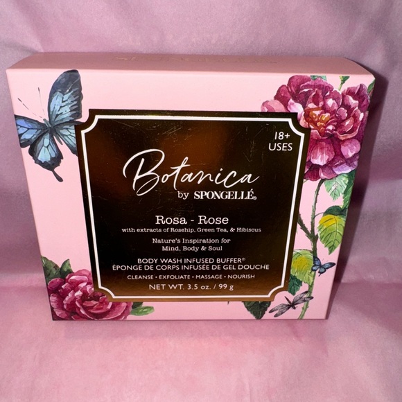 BOTANICA BY SPONGELLE Rosa - Rose
Body Wash Infused Buffer - Picture 3 of 13